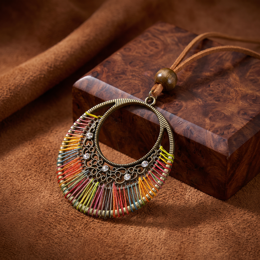 Handcrafted Necklace with Pendant