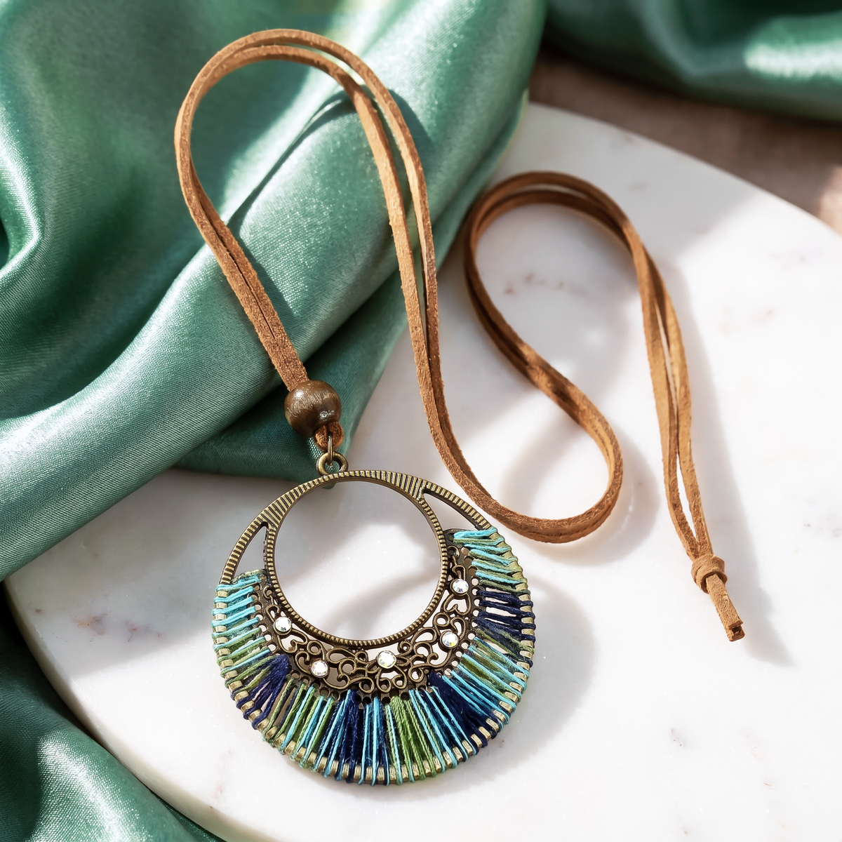 Handcrafted Necklace with Pendant