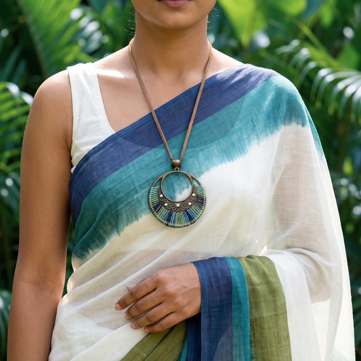 Handcrafted Necklace with Pendant